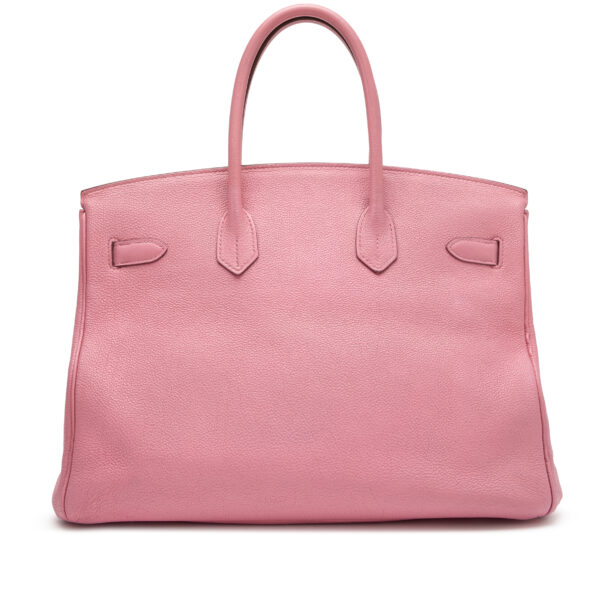 Bubblegum Pink Togo Birkin 35 Palladium Hardware - Image 2